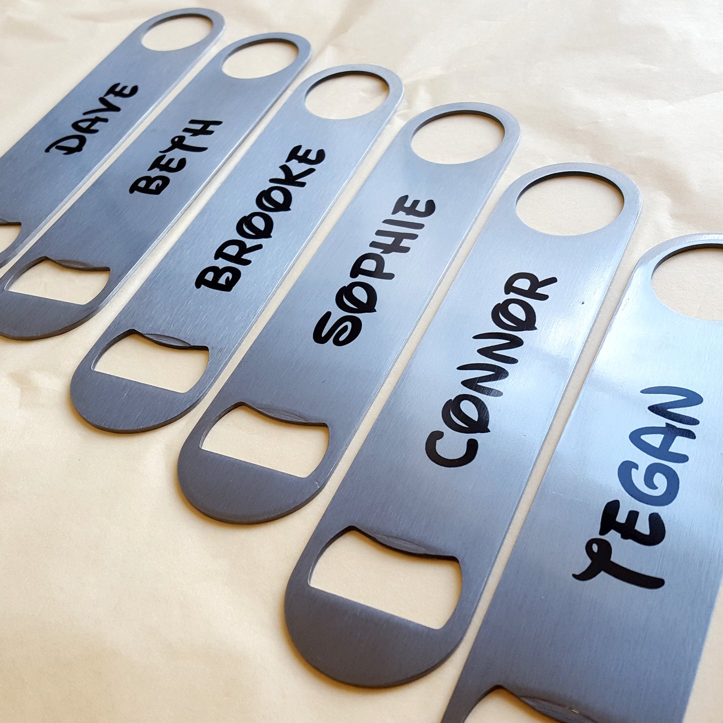 Double Sided Personalised Bottle Opener