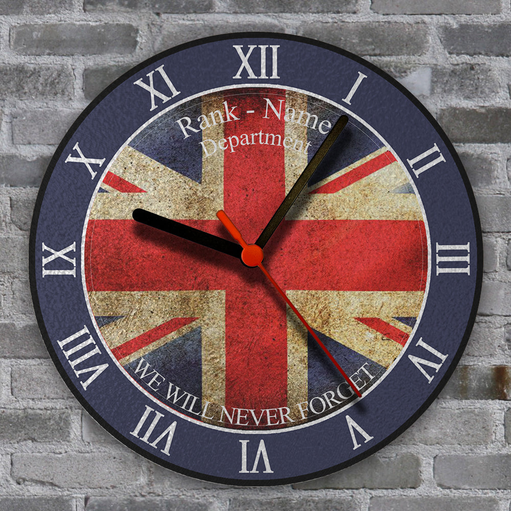 BTR Glass Clock