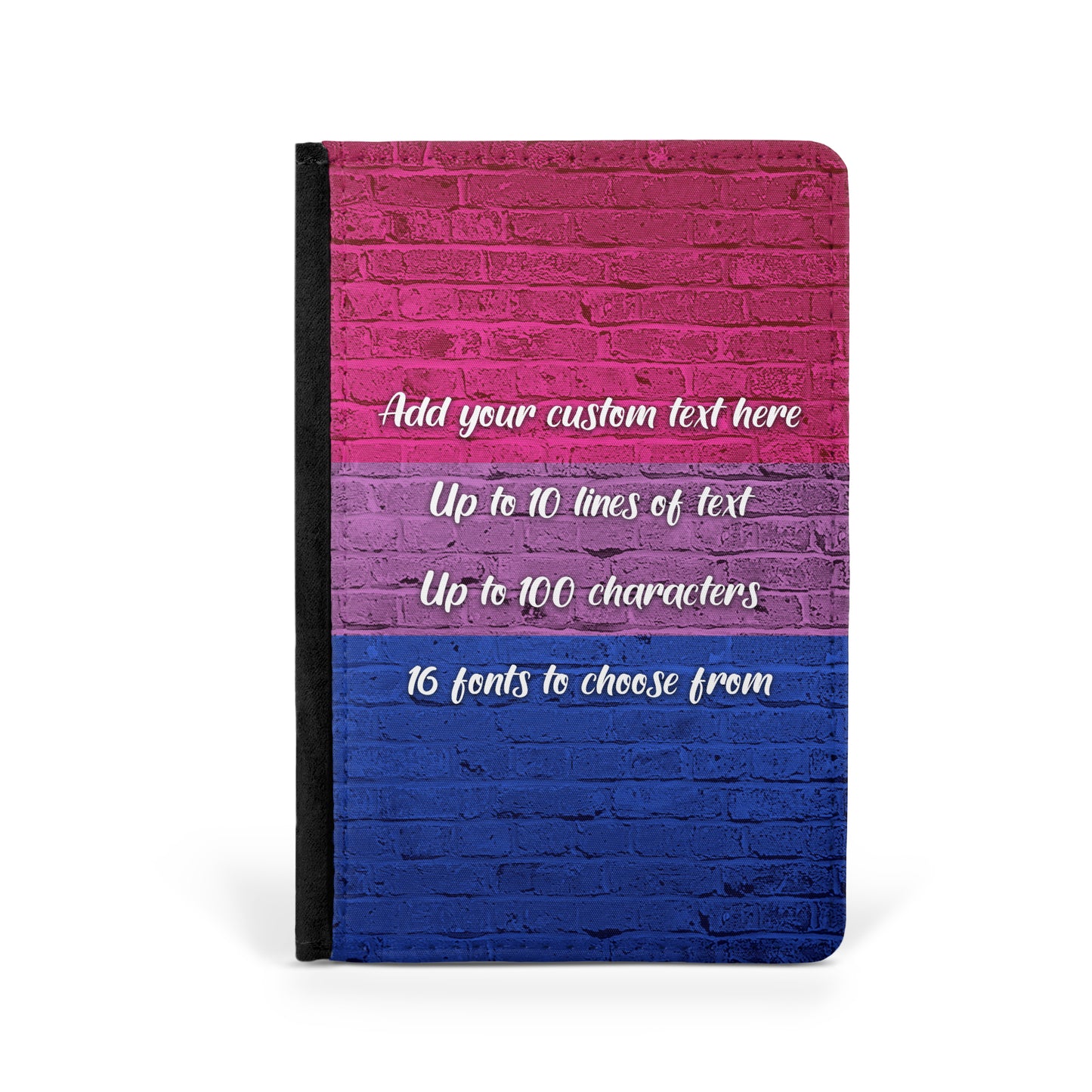 Bisexual Pride Flag Passport Holder - shopquality4u