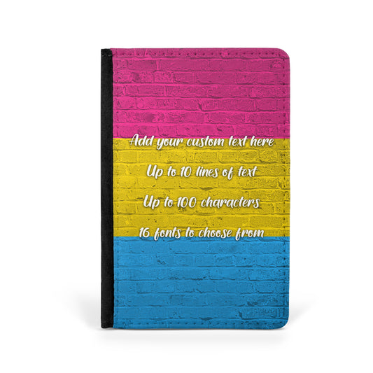 Pansexual Pride Flag Passport Holder - shopquality4u