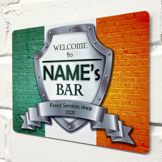 Irish Flag Metal Sign - shopquality4u