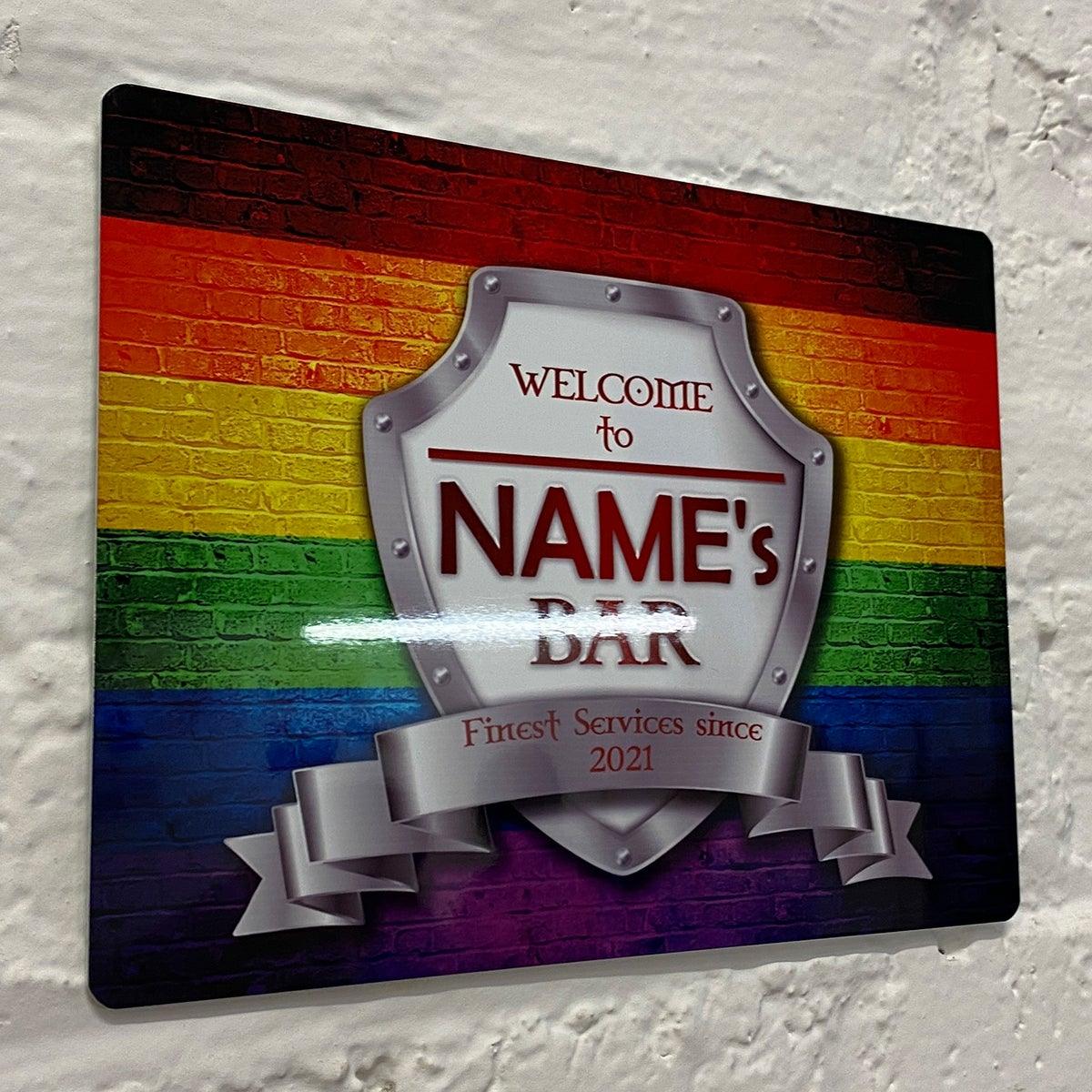 Rainbow Pride Flag Metal Sign - shopquality4u